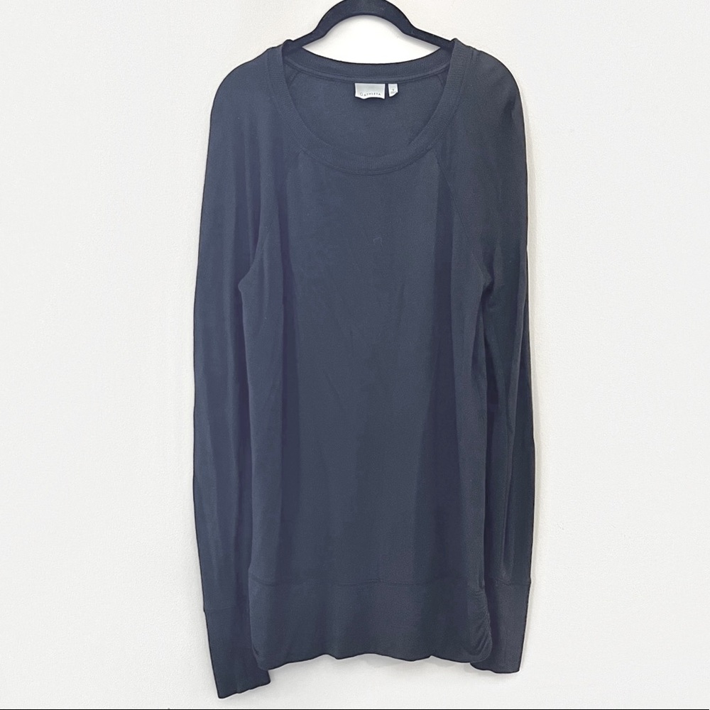 Athleta Black Long Sleeve Dress